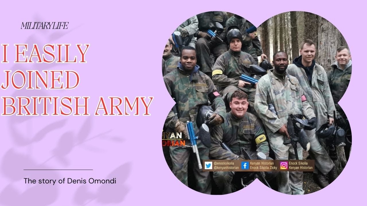 I joined the British army online after failing KDF's recruitment six times. #afghanistan #warzone