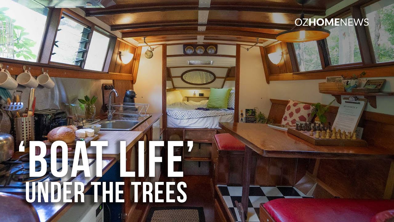 Taste a bit of the 'boat life'... under the trees of Mullumbimby, NSW