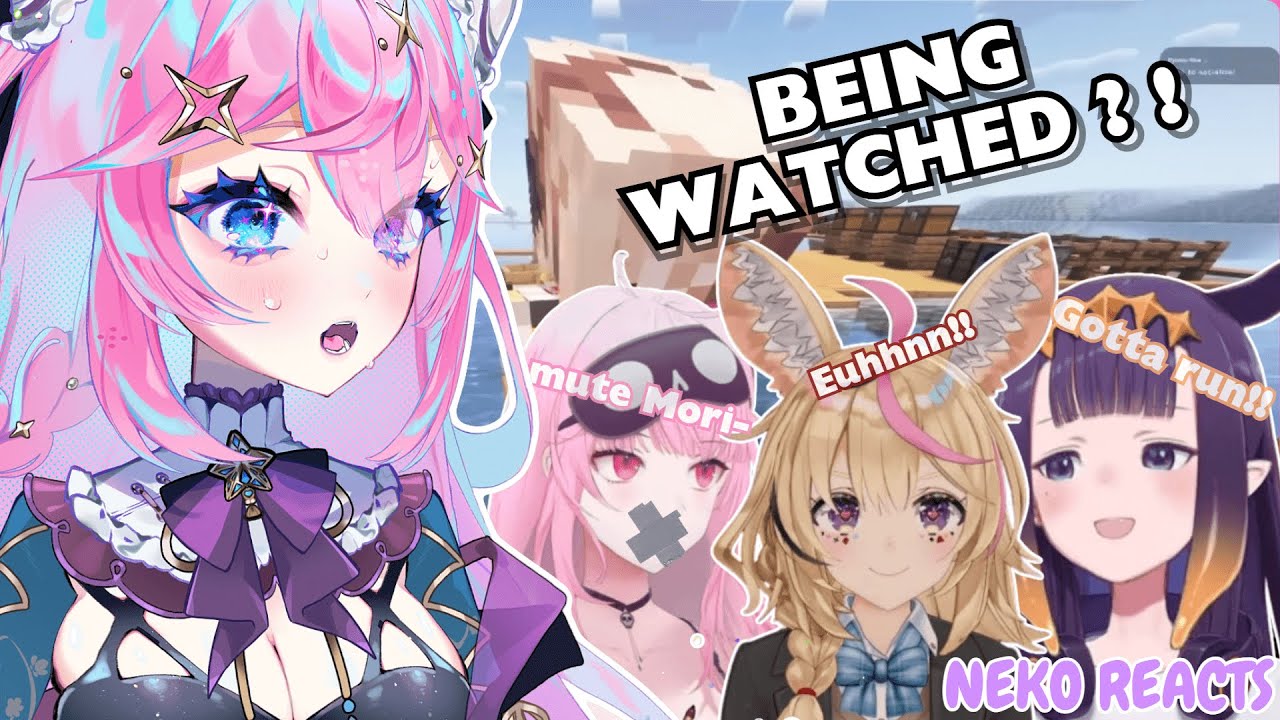 ━☆NEKO REACTS━☆ HOLOGIRLS EMBARRASSING THEMSELVES ( CUTELY ) ! ! [ HOLOLIVE ]