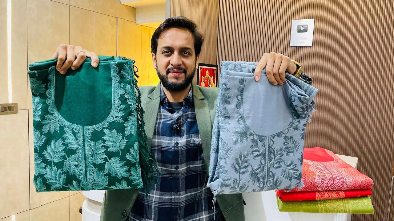 नये जमाने के नये कश्मीरी सूट 😍| kashmiri suit | woolen suit | garam suit | kullu suit | winter suit