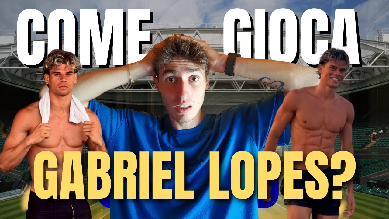 MAESTRO DI TENNIS REAGISCE A @Gabriel Lopes !!! NUOVO FENOMENO O SOLO HYPE!? #tennis #youtube