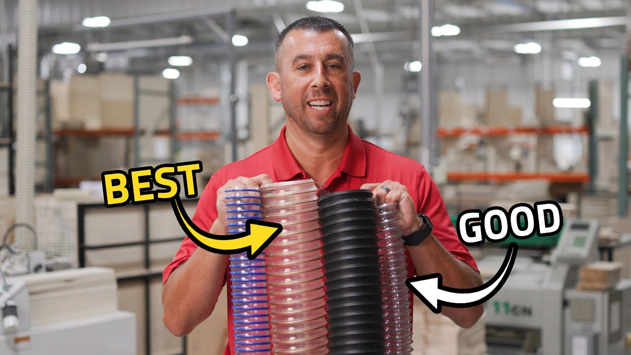 Dust Collection Hoses | Good vs. Better vs. Best
