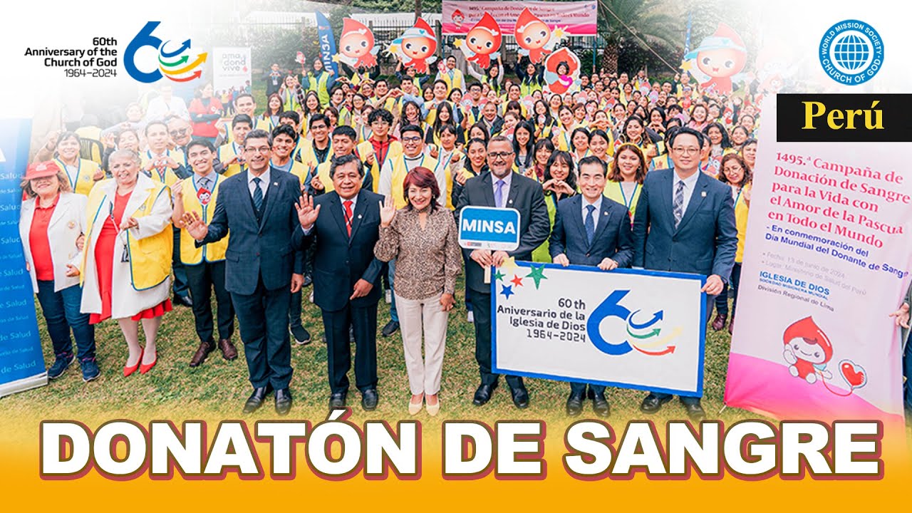 Donatón de Sangre en Todo el Perú | IDDSMM