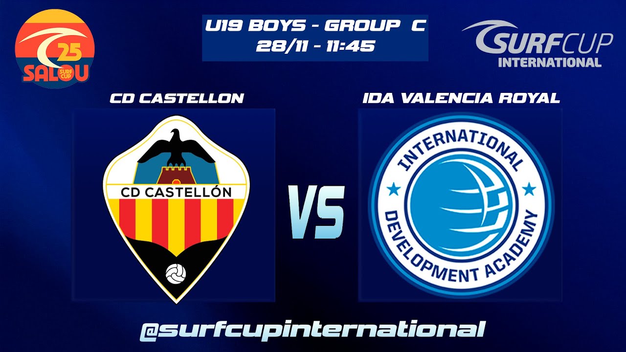CD CASTELLON  vs  IDA VALENCIA ROYAL  Boys U19