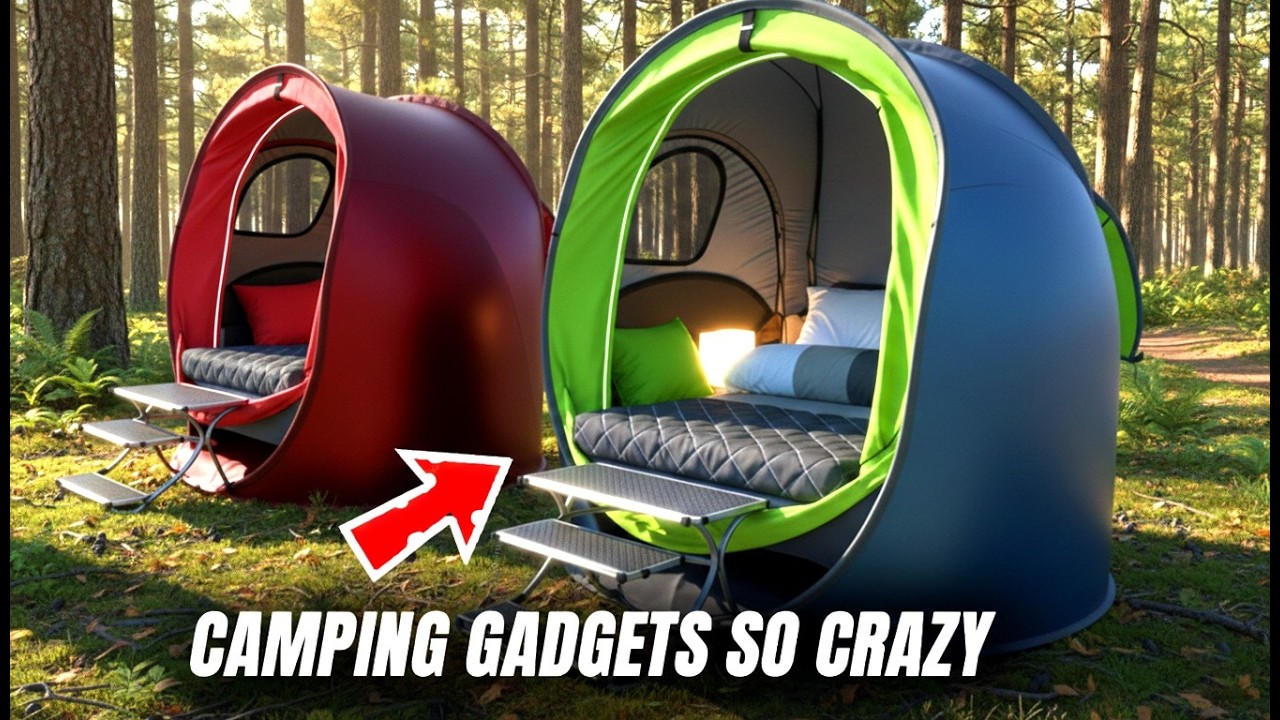 Camping Gadgets So Advanced They Should Be Banned | Dear Tech