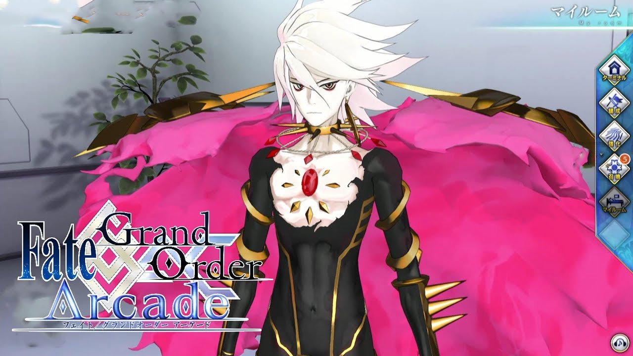 【Fate/Grand Order Arcade】カルナ　マイルーム、召喚、霊基再臨　【Karna】【FGOAC】【fgoアーケード】