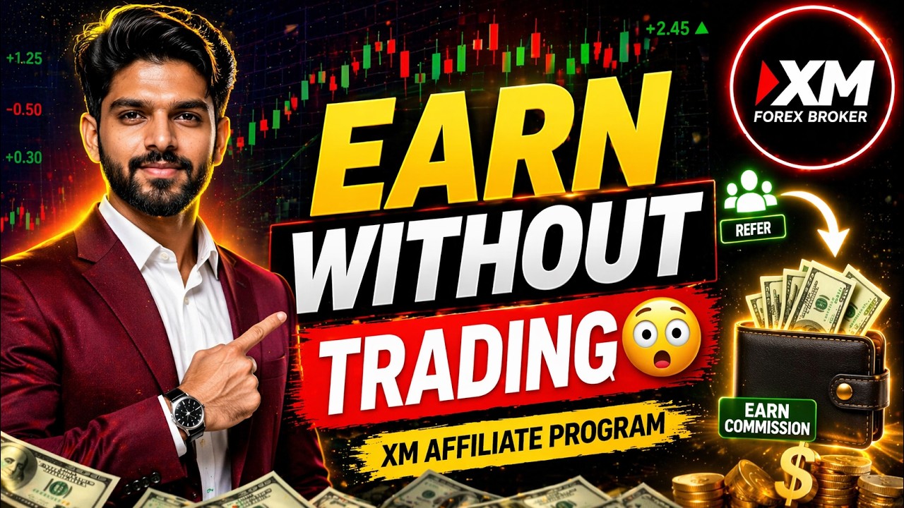 XM Affiliate Program Explained (Hindi) | Earn Money from Forex Without Trading 💰