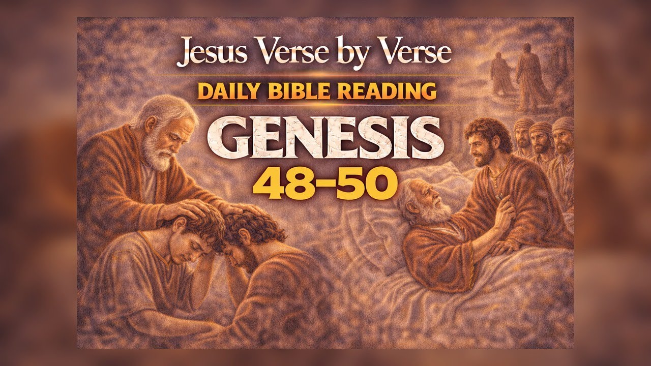 📖 Bible in a Year - Day 29: Genesis 48–50 (Blessing, Death, and God’s Good Purposes)