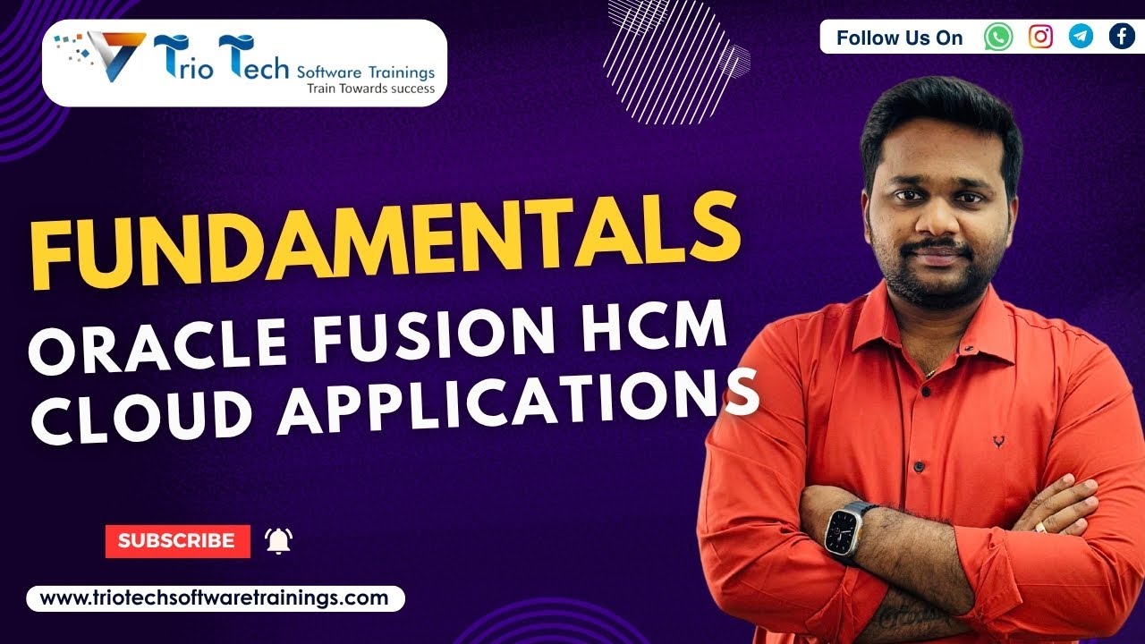 Oracle Fusion HCM ERP Fundamentals Explained | Full Beginners Guide 2025