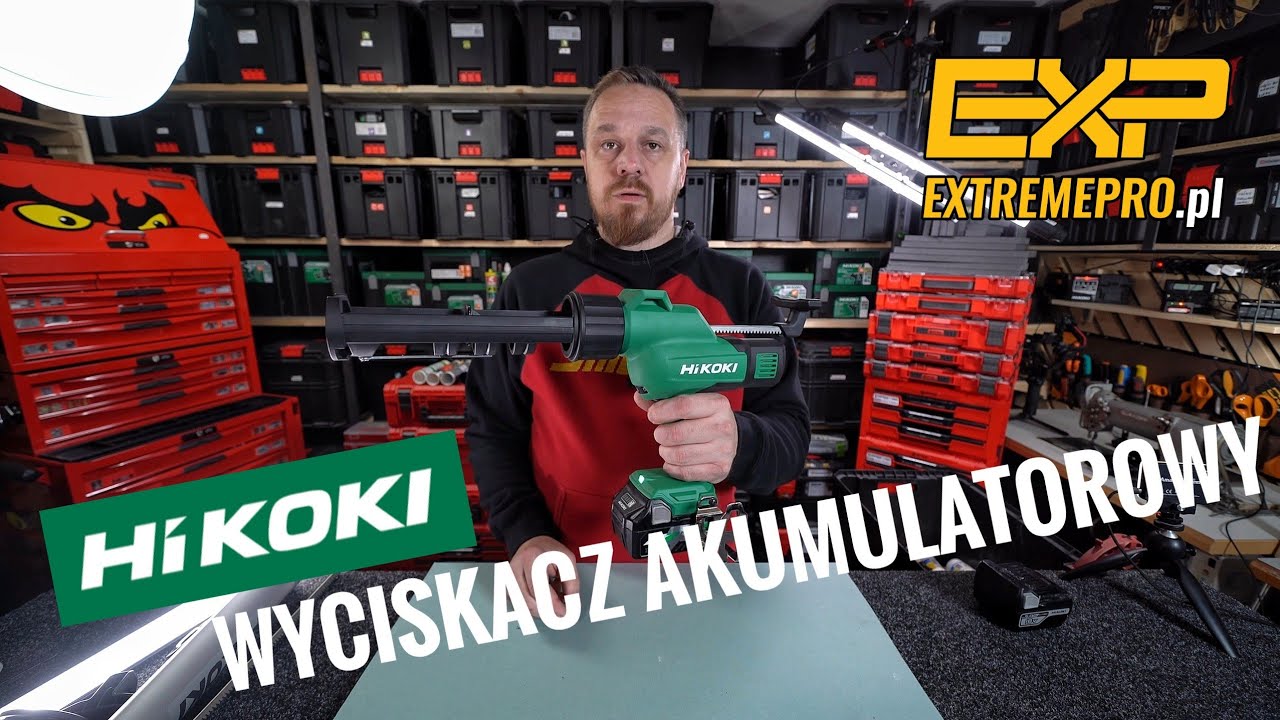 HiKOKI AC 18DA akumulatorowy wyciskacz do mas