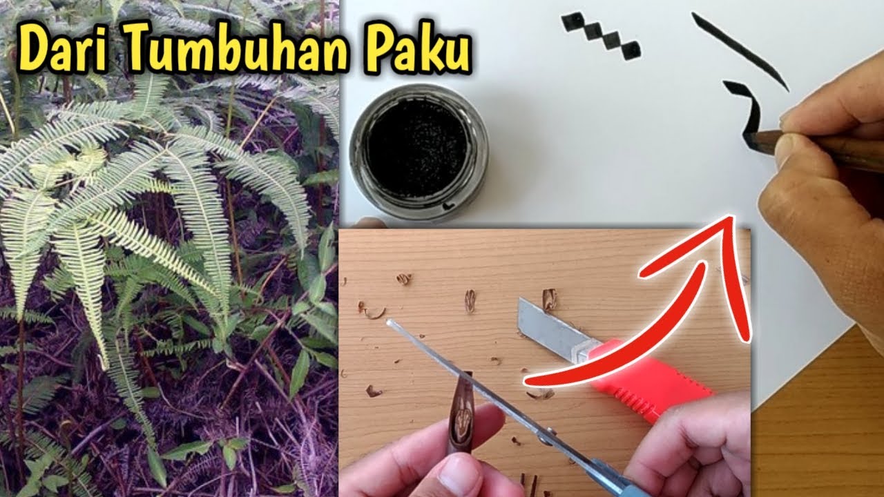 CARA MEMBUAT PENA KALIGRAFI TRADISIONAL - HANDAM