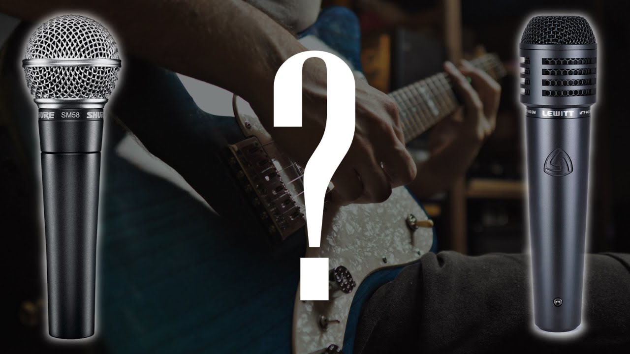 Lewitt MTP440 czy Shure SM58? Kt&oacute;ry mikrofon lepiej nagrywa gitarę?