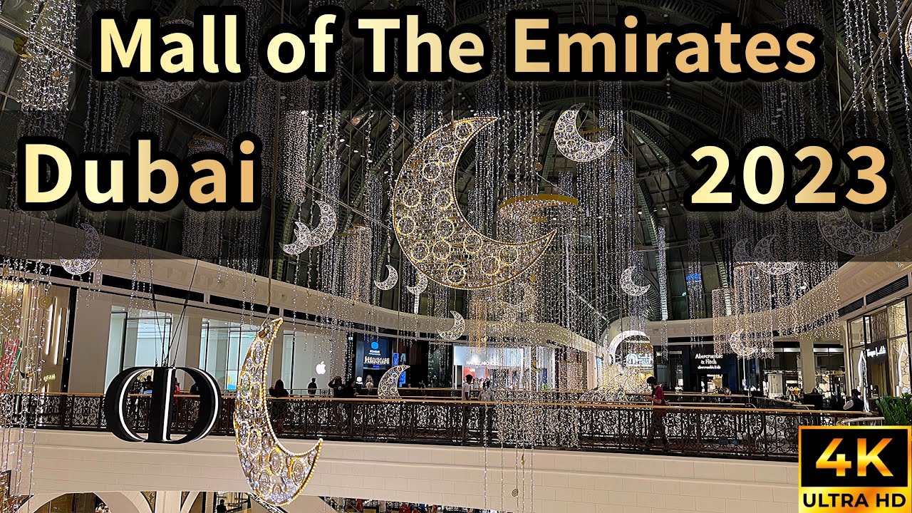 Dubai 🇦🇪 Mall of The Emirates 2023 [ 4K ] Walking Tour