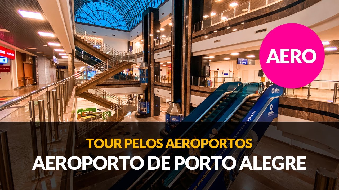Como é o AEROPORTO DE PORTO ALEGRE? Conheça um pouquinho do aeroporto!