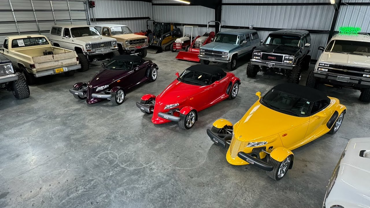 3 чрезвычайно редких Prowler ‼️‼️😱😱 Plymouth Prowler x3 продаётся с небольшим пробегом, в музейно...