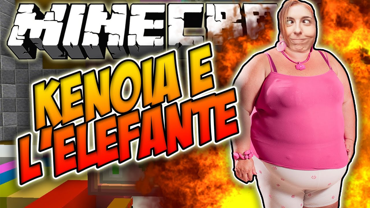 KENOIA E L'ELEFANTE - Minecraft PIXEL PAINTERS ITA W/ErenBlaze & KeNoia