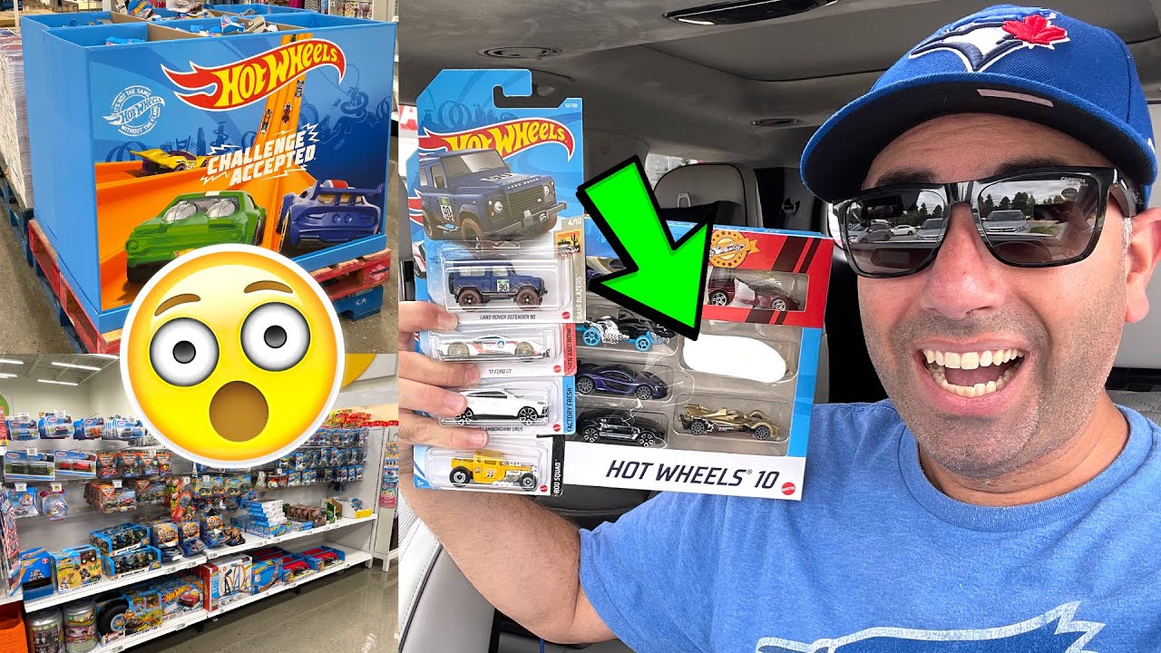 Peg Hunting New Dump Bin,  Stocked With New Hot Wheels !!!!