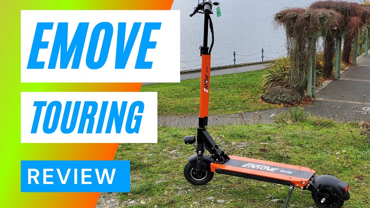 Emove Touring Electric Scooter Review 4K - Another Big Guy Review