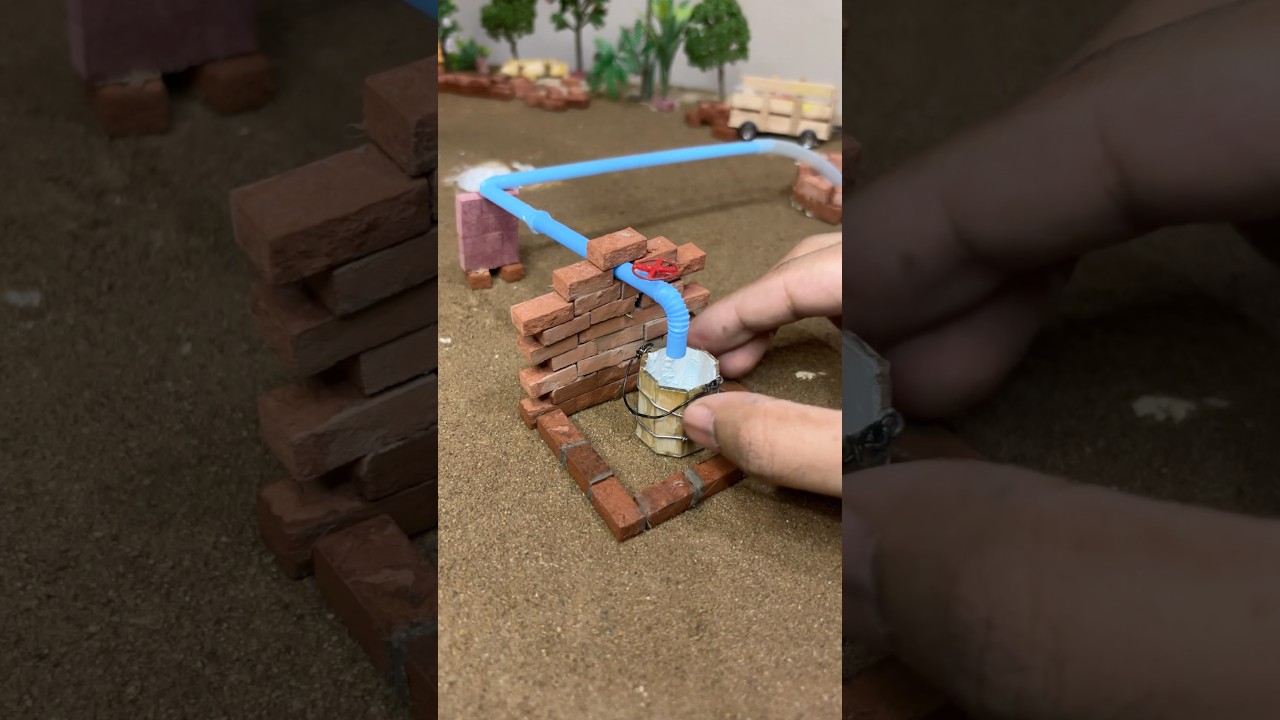 Diy Mini Water Pump || Mini Village