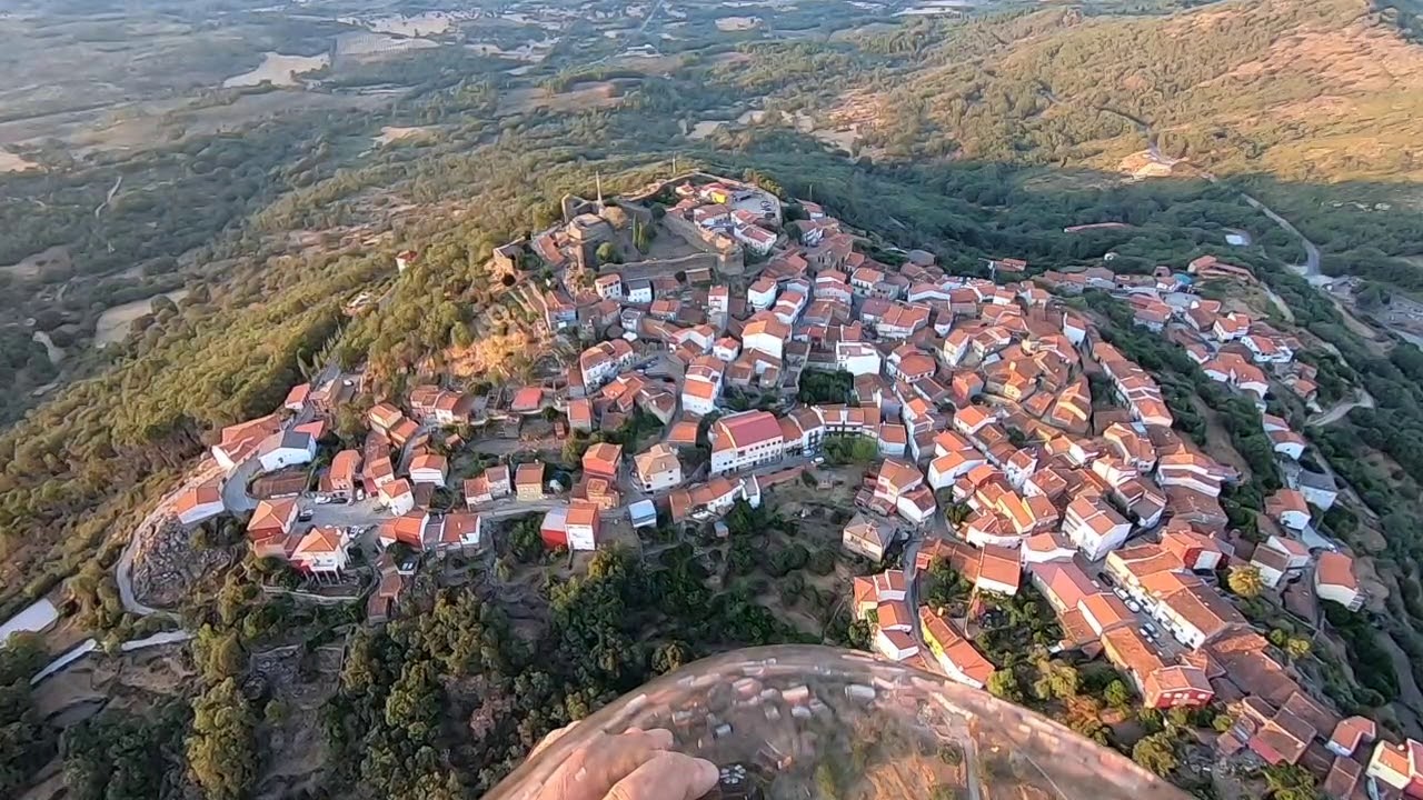 Santibáñez el Alto desde el aire 03-08-2019