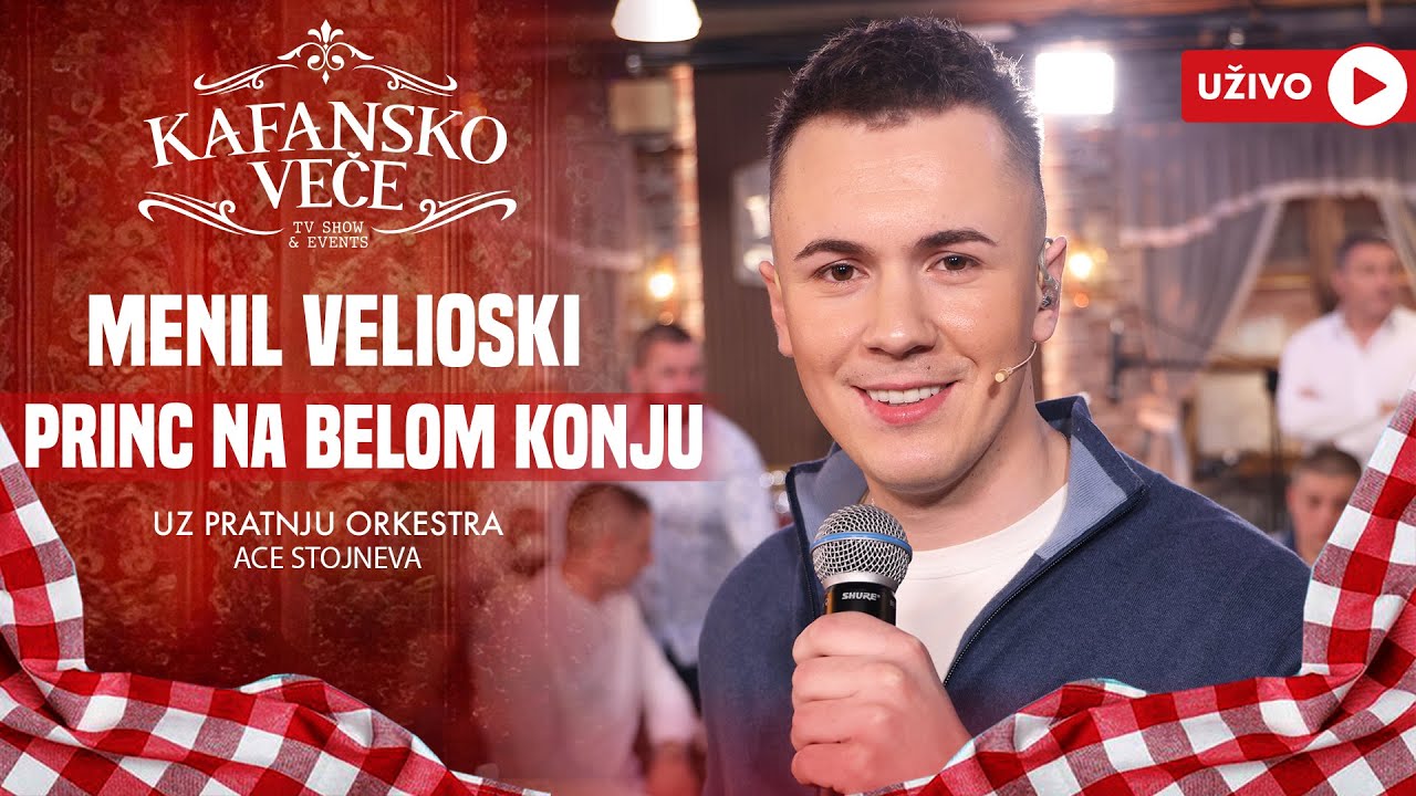 MENIL VELIOSKI - PRINC NA BELOM KONJU | UZIVO | (ORK. ACE STOJNEVA) | 2024 | KAFANSKO VECE