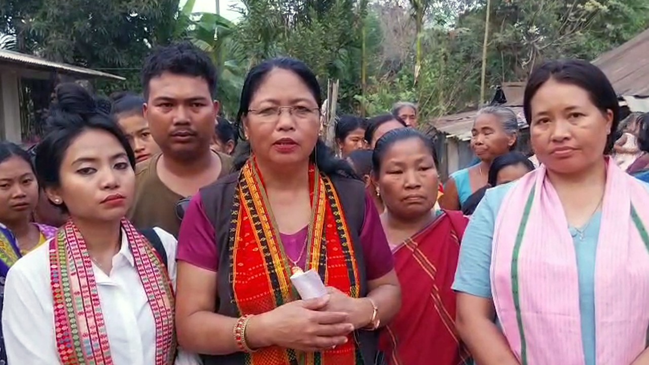 TWF ni GS eba Spokesperson Gita Debbarmani Manjakmungo khlaijakha Kaisa kaisa Nokhla Kuthum Panda