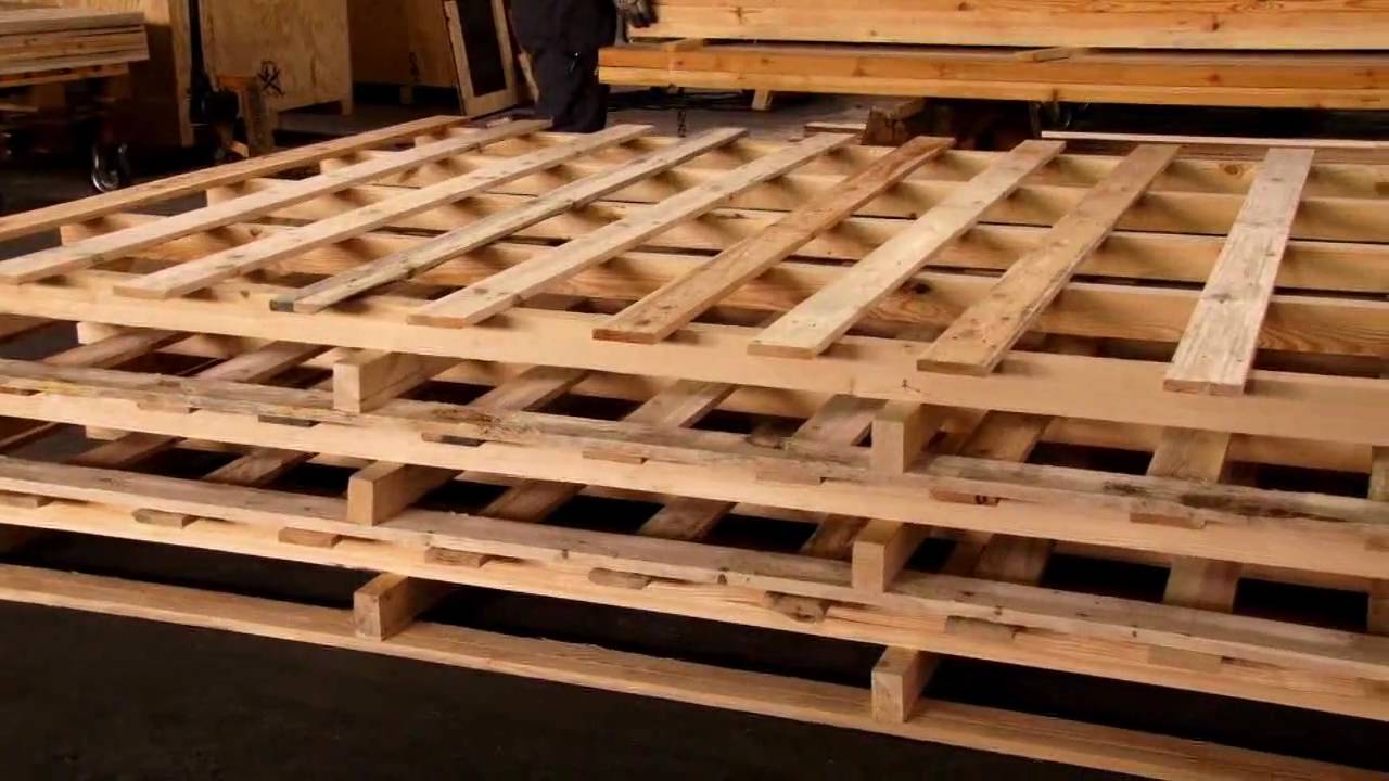 Schramm & Co GmbH Paletten und Verpackung Kisten Gitterboxen Aufsatzrahmen aus Hanau Imagevideo