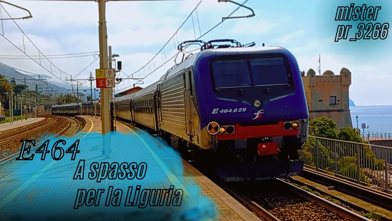 E464 a spasso per la Liguria