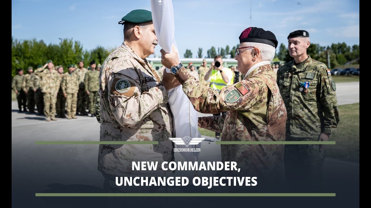 New commander, unchanged objectives