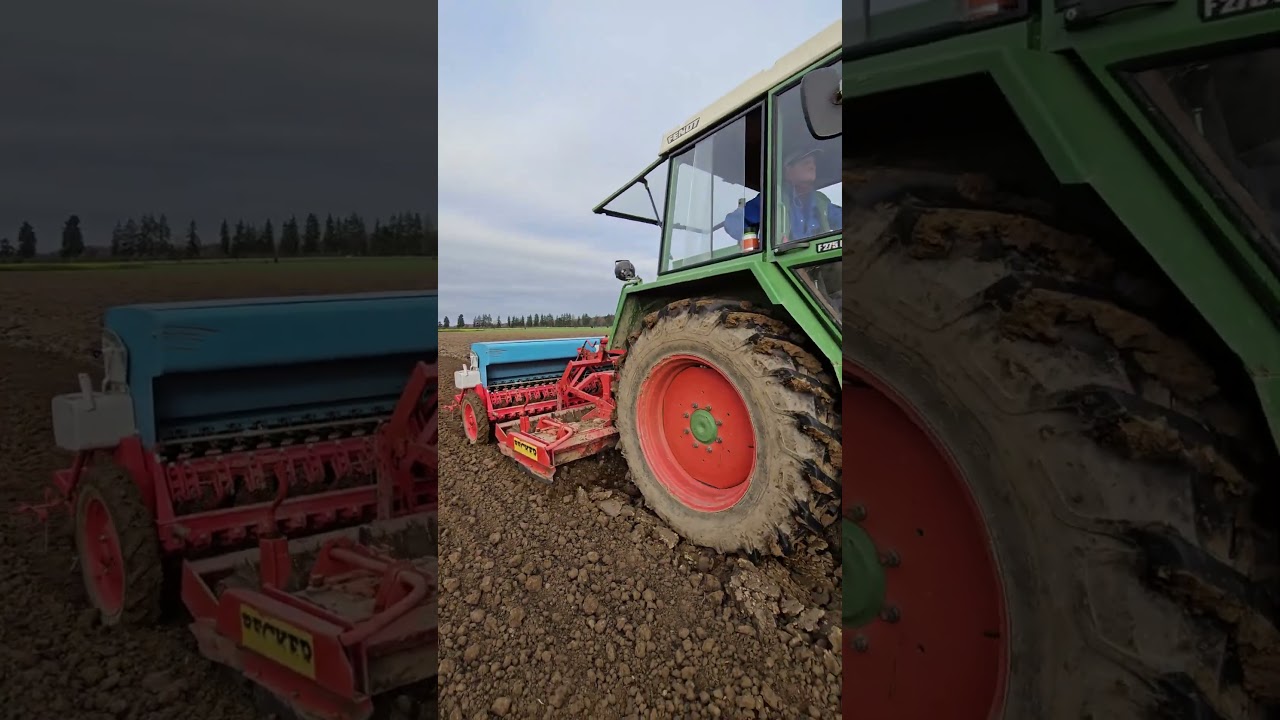 Der Reifenpacker Fendt mit Isaria!😂🚜