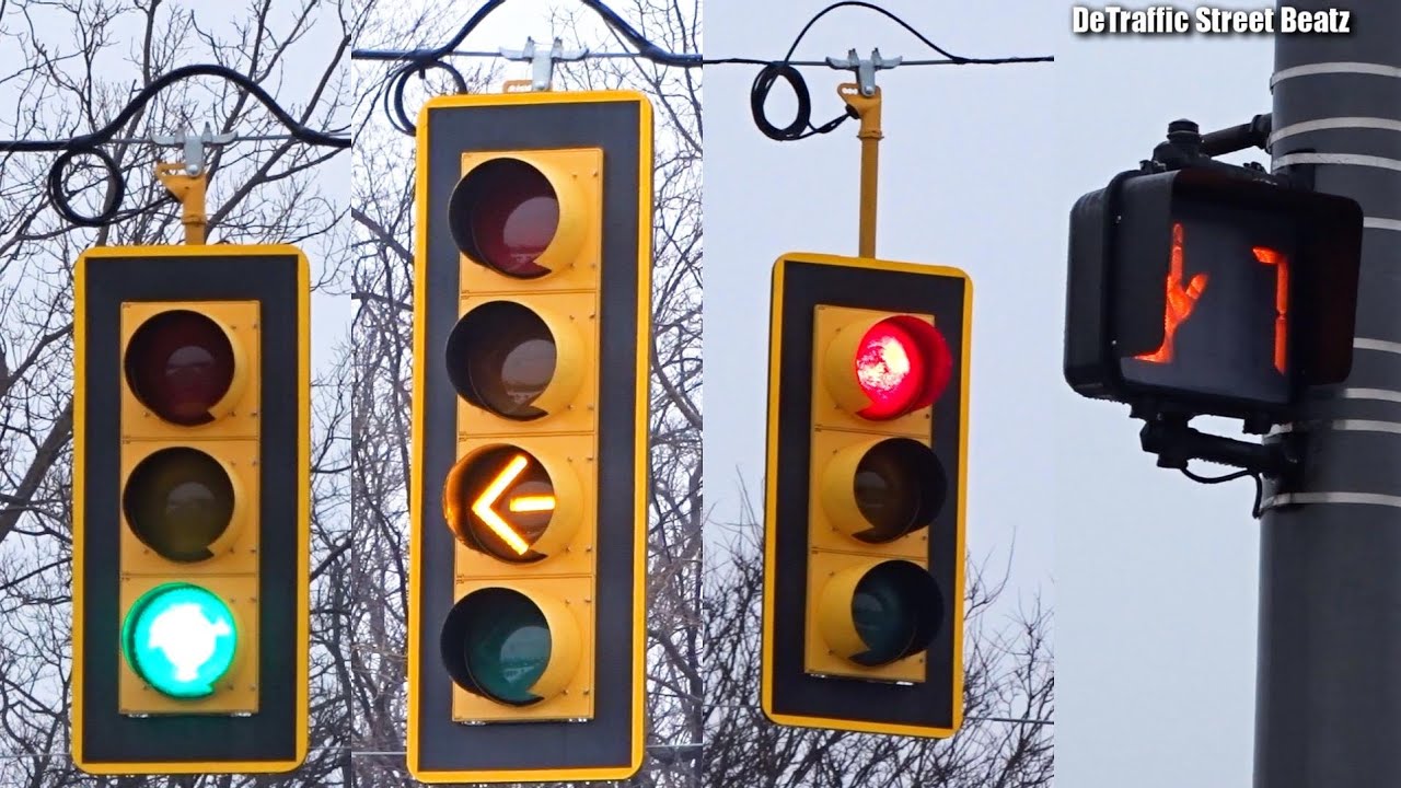 New Flashing Yellow Arrow Traffic Lights Upgrade | 12 Mile & Rollcrest Rd