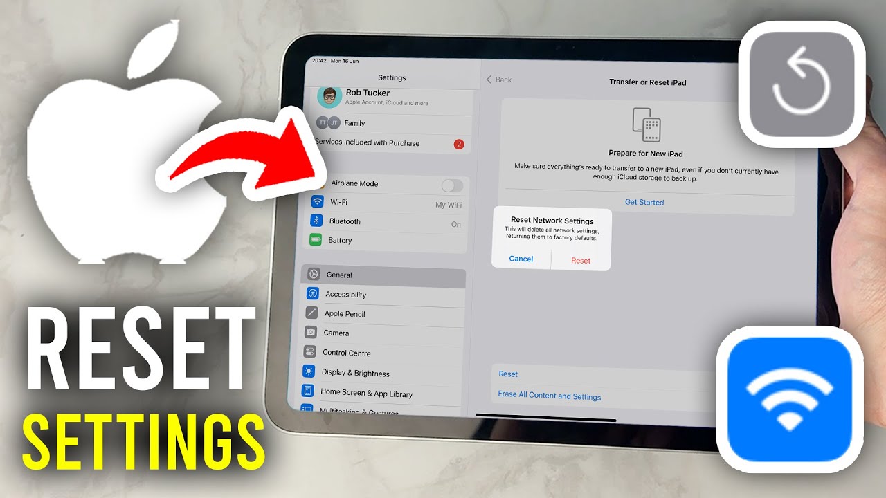 How To Reset WiFi Network Settings On iPad - Step By Step