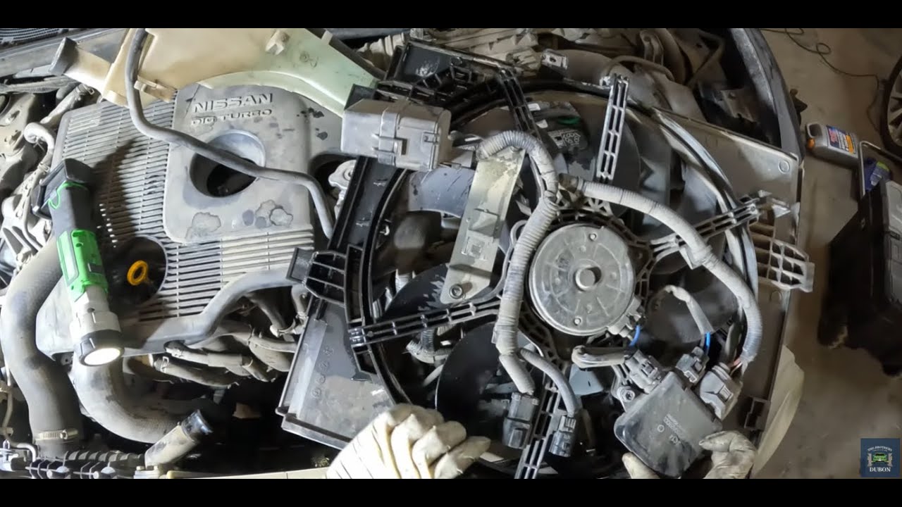 How To Replace A Radiator Fan Assembly | 2011-2017 Nissan Juke 1.6L Turbo [Part Numbers] Sep-By-Step