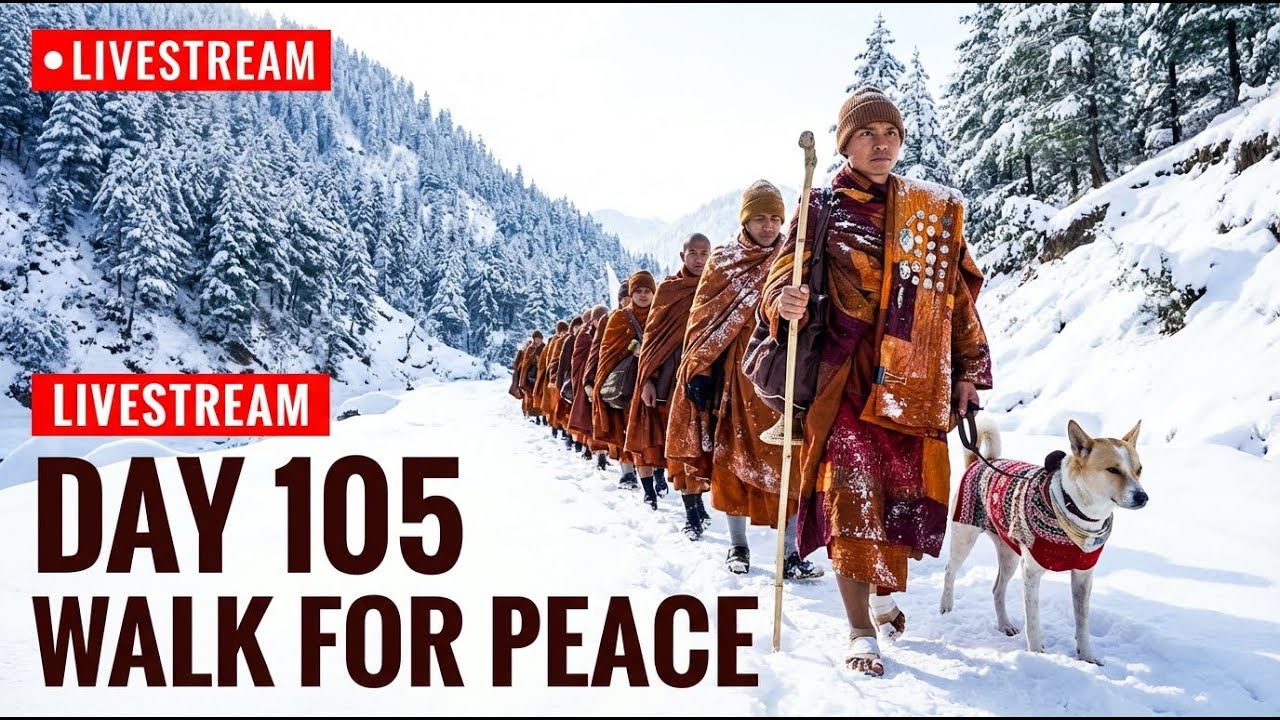 🔴 Livestream: Day 105 (2/7/2026) Walking in Triangle, VA | Walk for Peace
