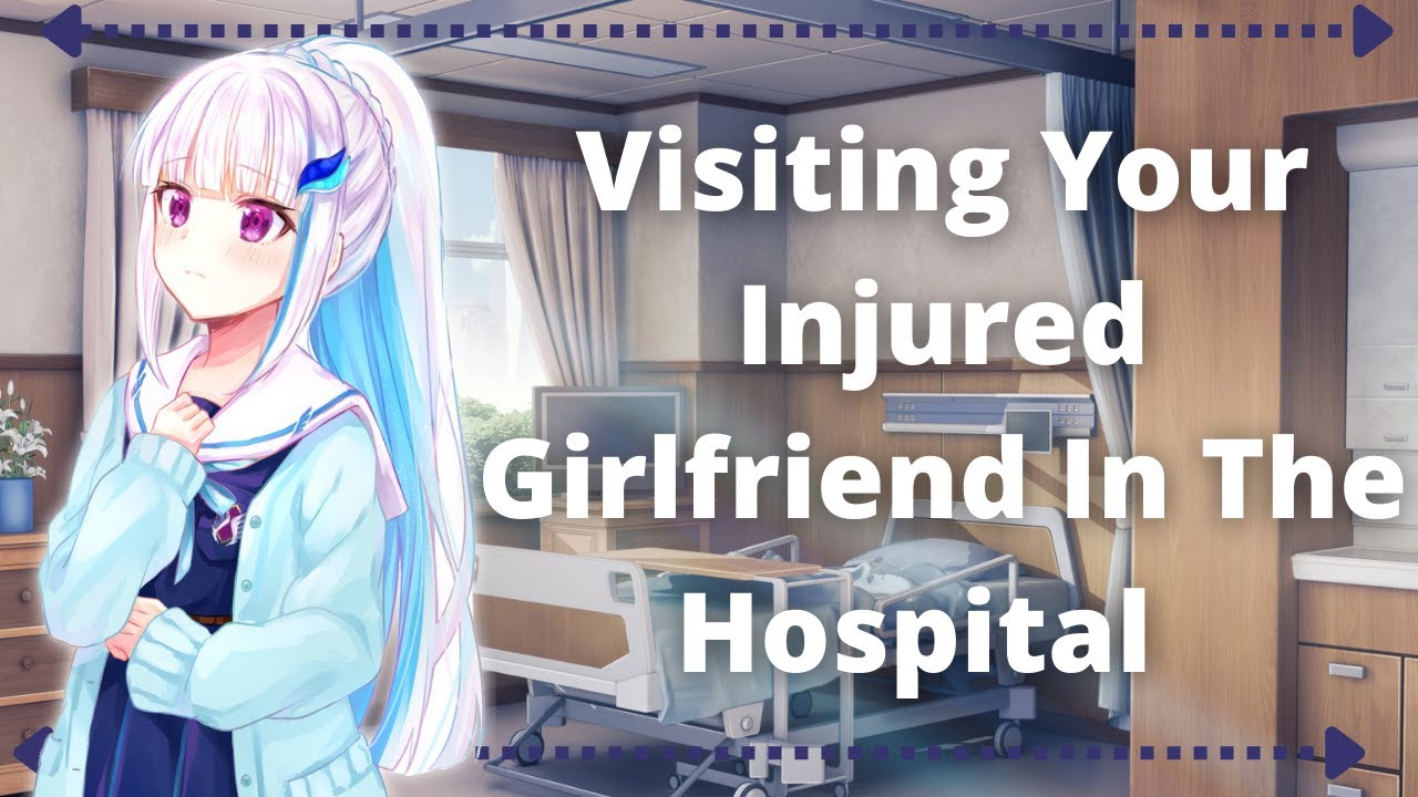 Visiting Your Injured Girlfriend In The Hospital ASMR {cuddles}{reverse-comfort}{car crash}{kiss}