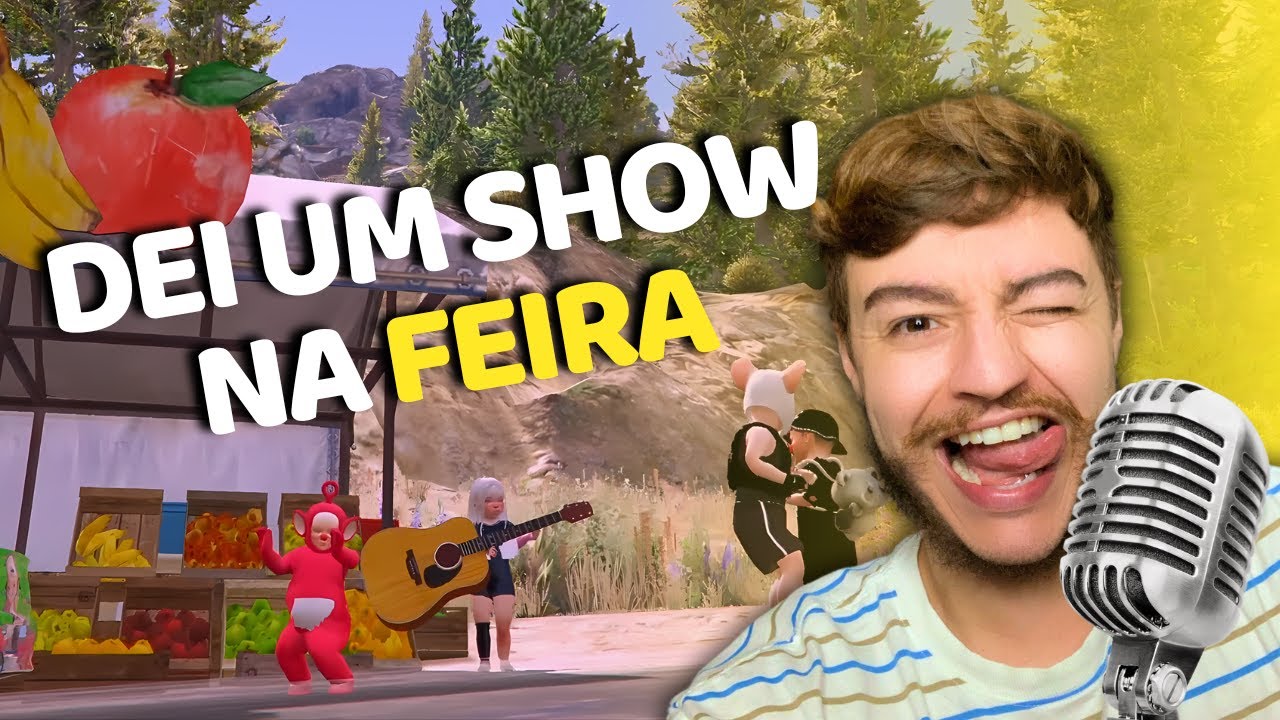 DEI UM SHOW NA FEIRA NO GTA RP / 38
