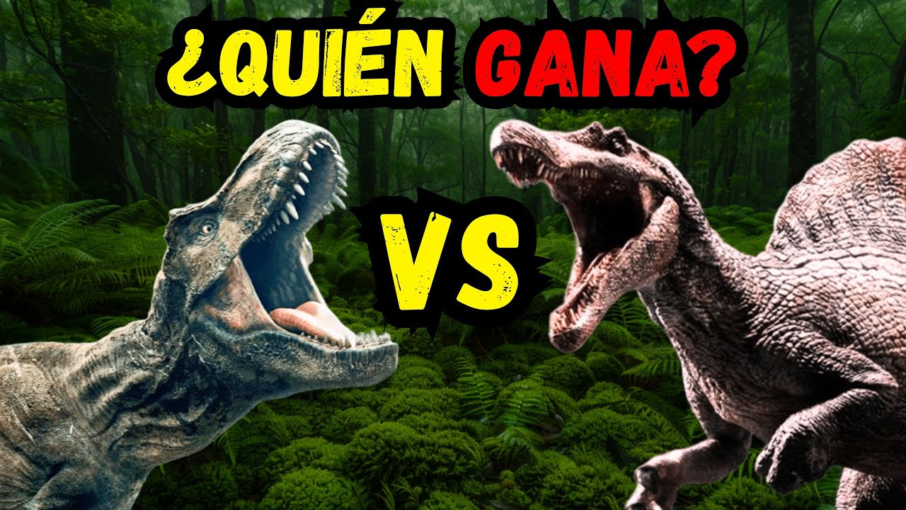 T. rex vs Spinosaurus el veredicto final que nadie acepta