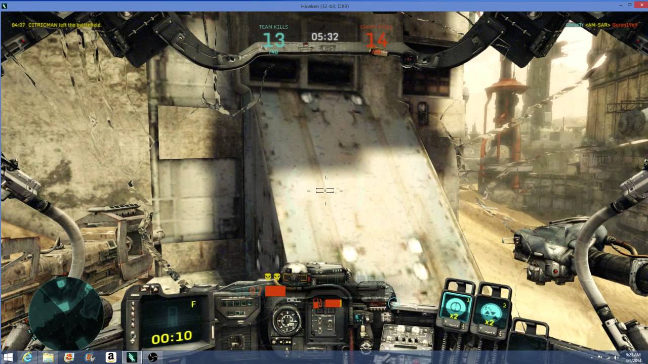 GAME LIKE TITANFALL? hawken beta gameplay