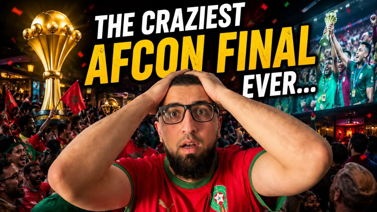 The Craziest AFCON Final Ever... Watched in Stockholm! 🇲🇦🇸🇳