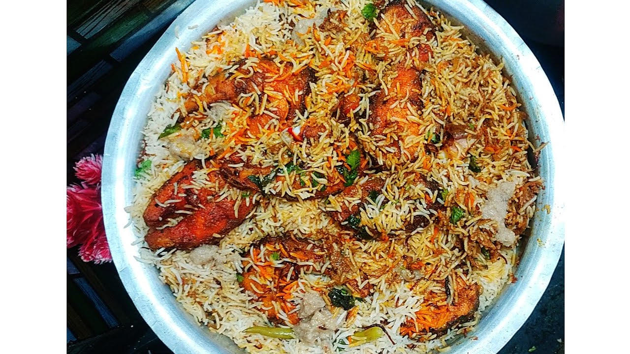 फ्राय फीस बिरयानी|| Delicious Fry Fish Biryani 😋||How To Make Fish Biryani At Home ||#biryani #fish