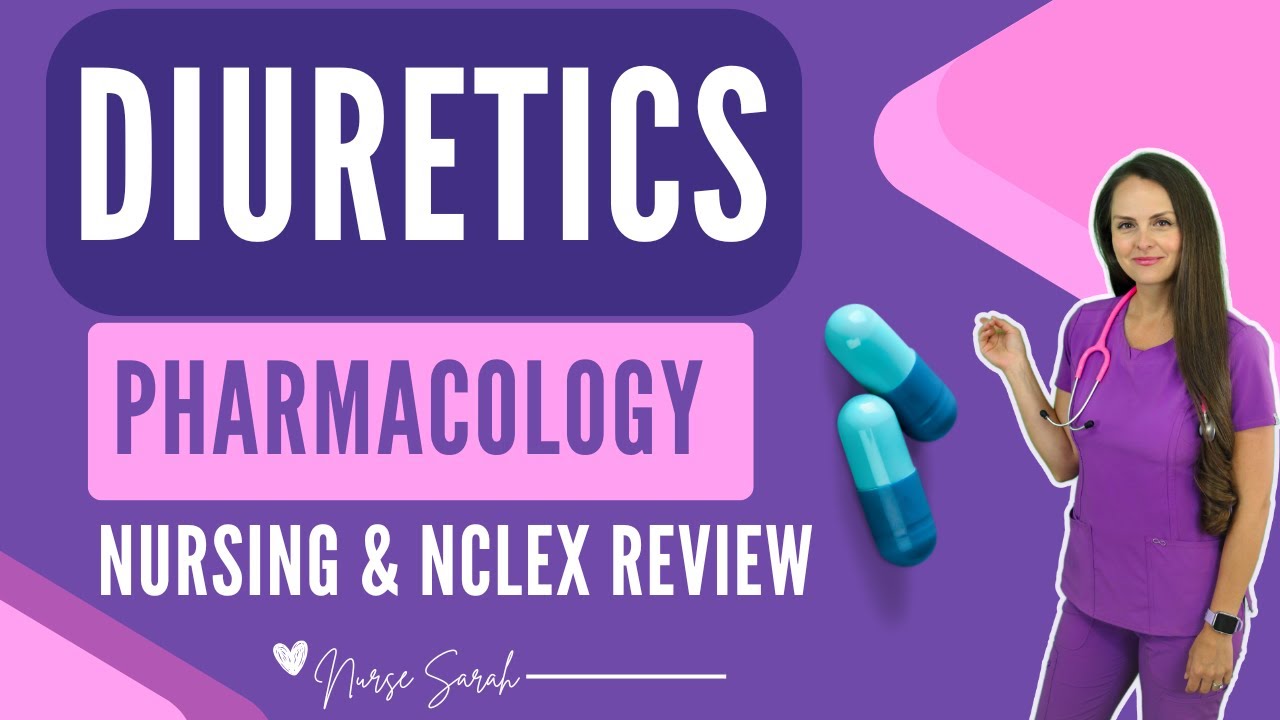 Diuretics Nursing Pharmacology Quick NCLEX Review