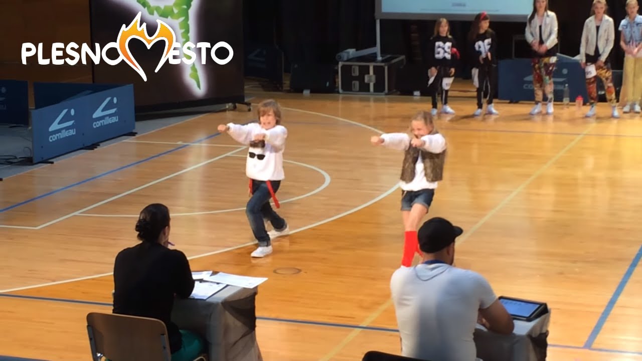 Hip hop duo otroci - Tristan & Pia | 6. mesto Nova Gorica 2014 | Plesno Mesto