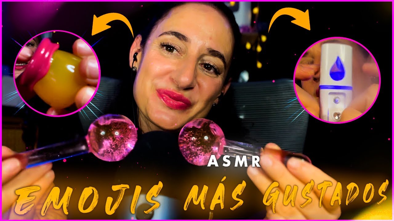 Asmr vuestros emojis favoritos 🥰💨📍📌🔮🍯🐝🎨🖌️