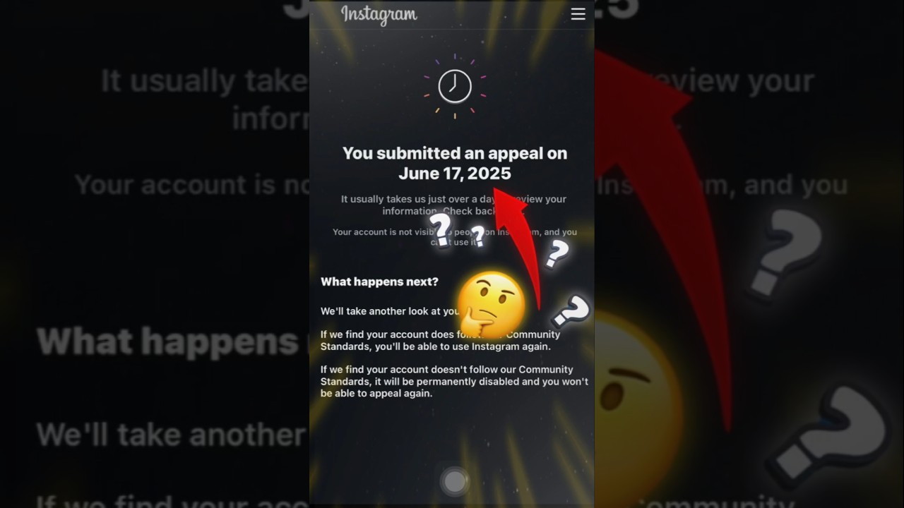 UNBAN INSTAGRAM 2025  FIX &ldquo;APPEAL SUBMITTED&rdquo; ERROR FAST! UNBAN2025