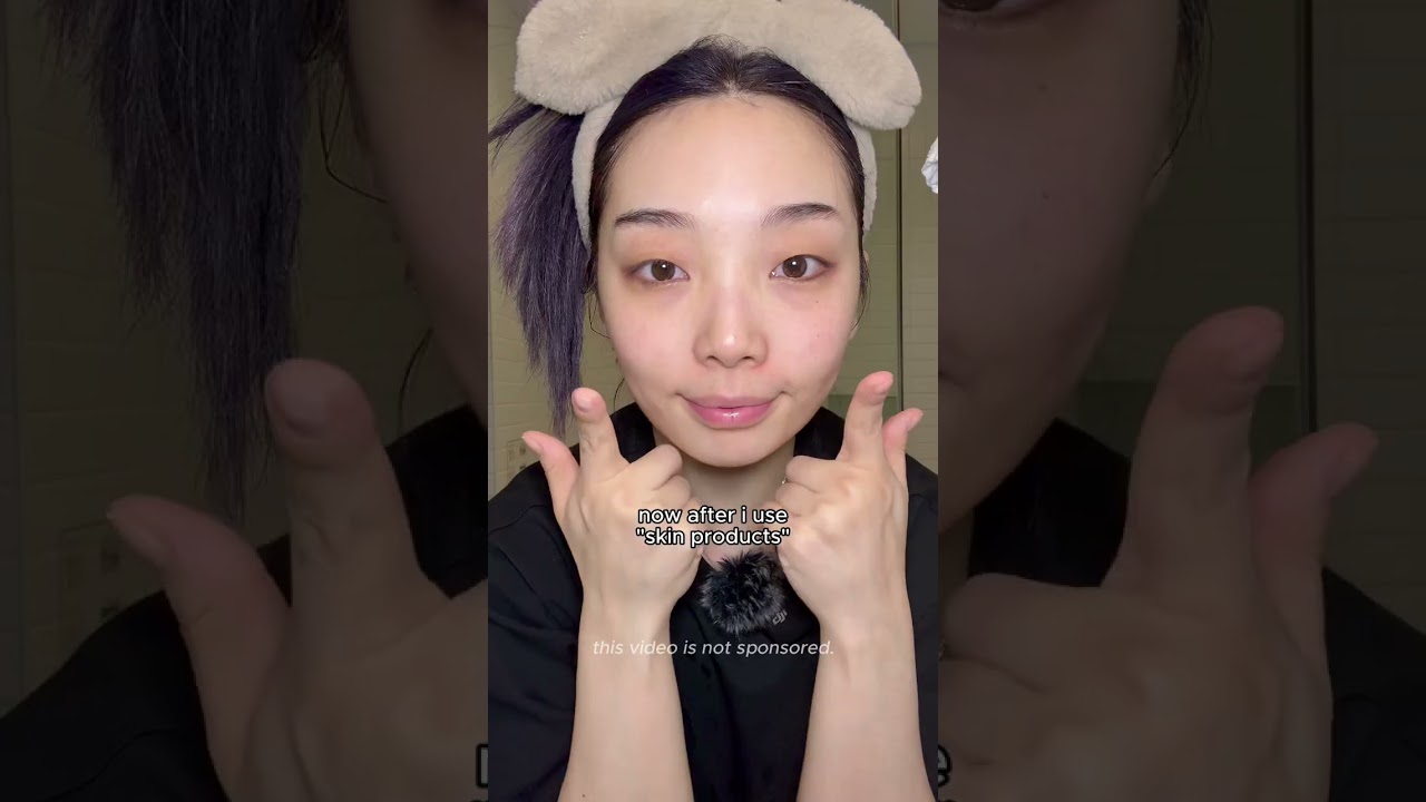 4 step beginner friendly skincare routine #shorts