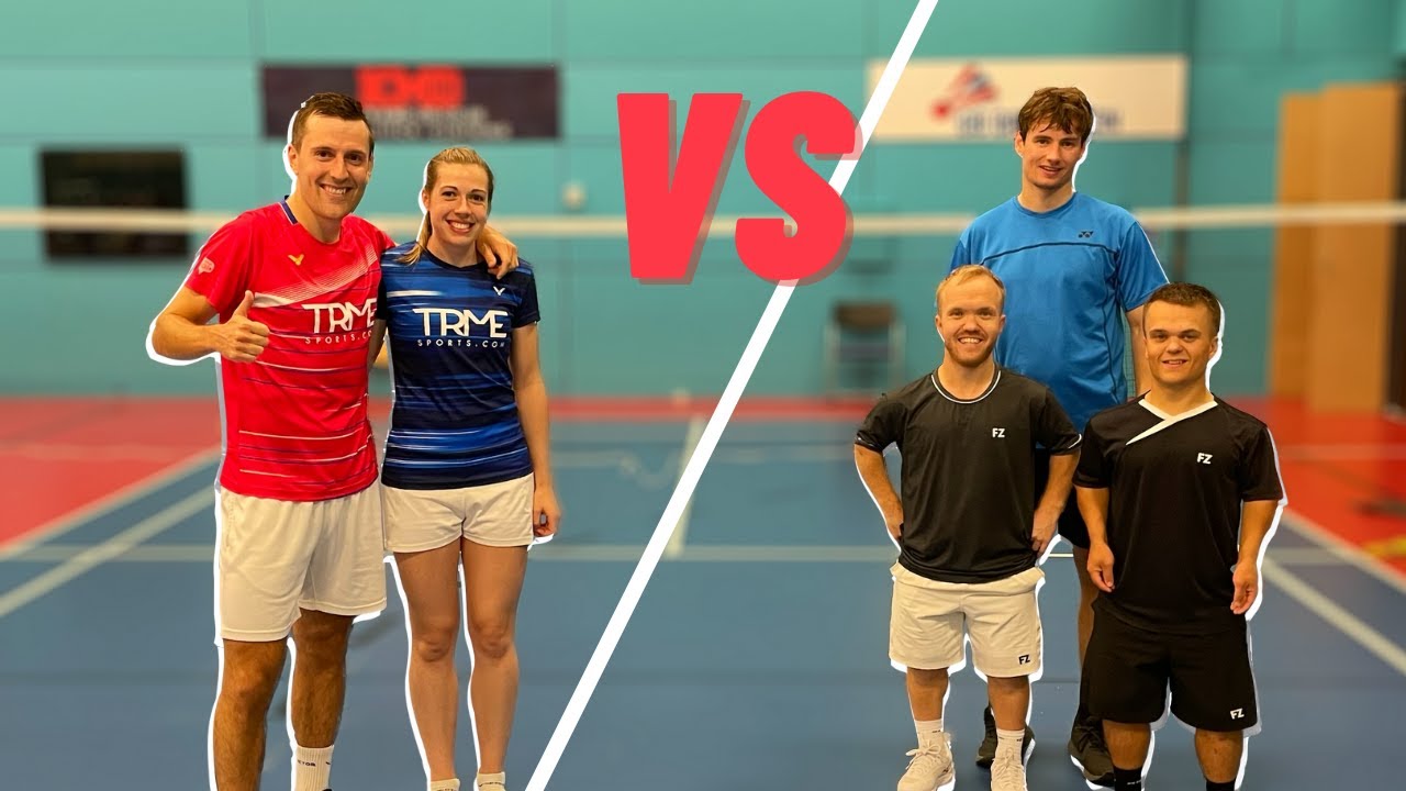 Elite Badminton Player vs Paralympic Medalists