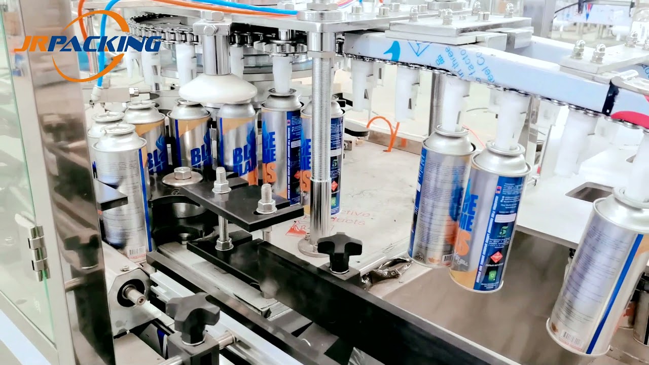 Fully Automatic Butane Gas Filling Machine 2800K - Jrpacking