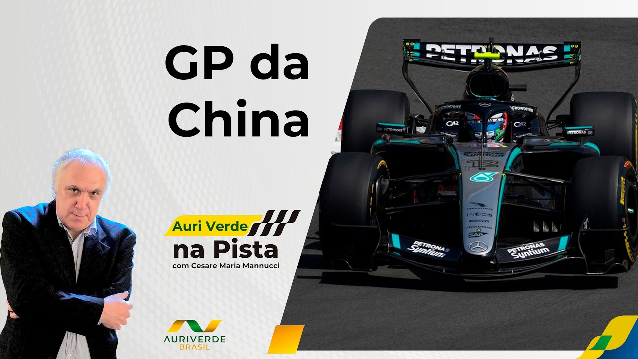 GP da China: Russell e Antonelli colocam Mercedes na 1ª fila do sprint em Xangai