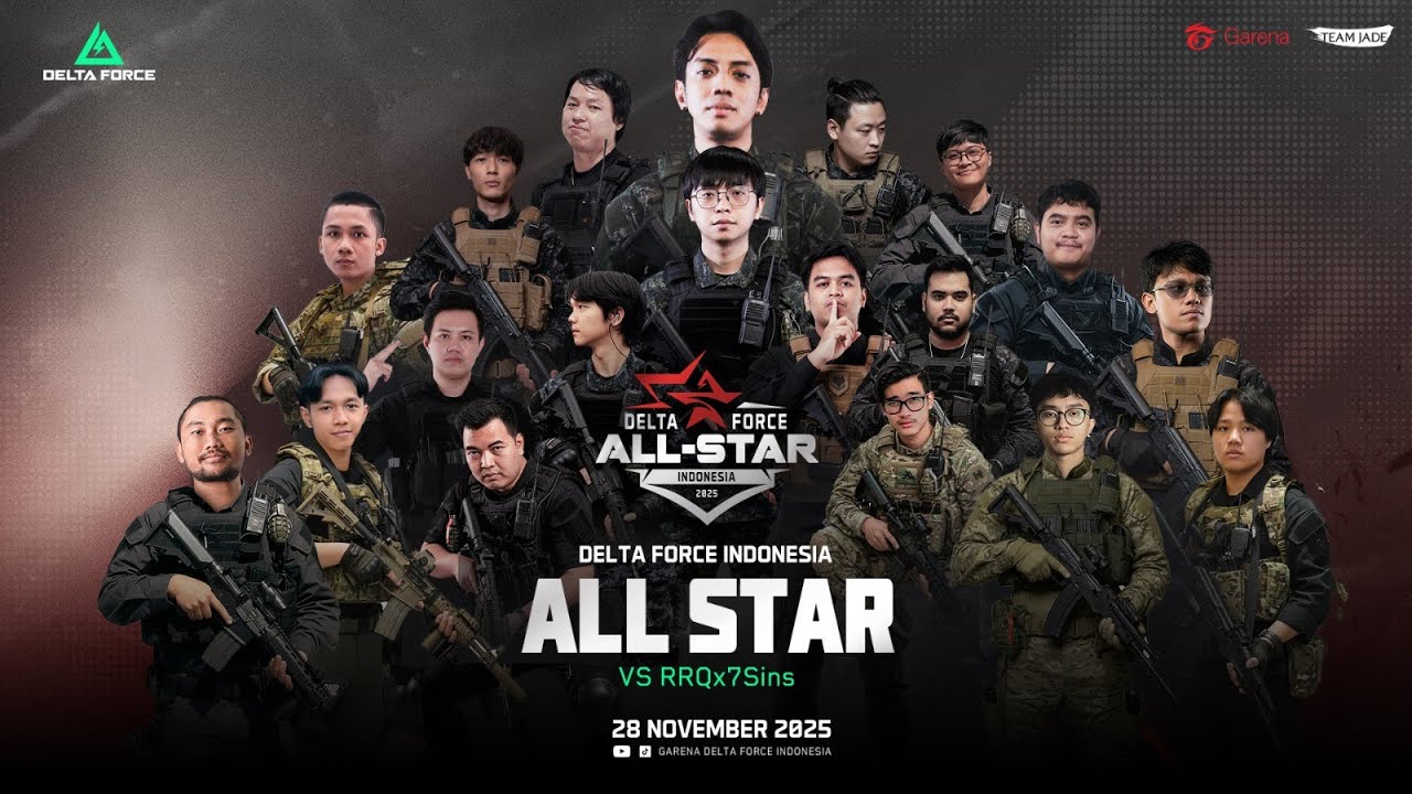 🔴RRQ 7SINS VS ALLSTAR #7sins #rrq #garenadeltaforce