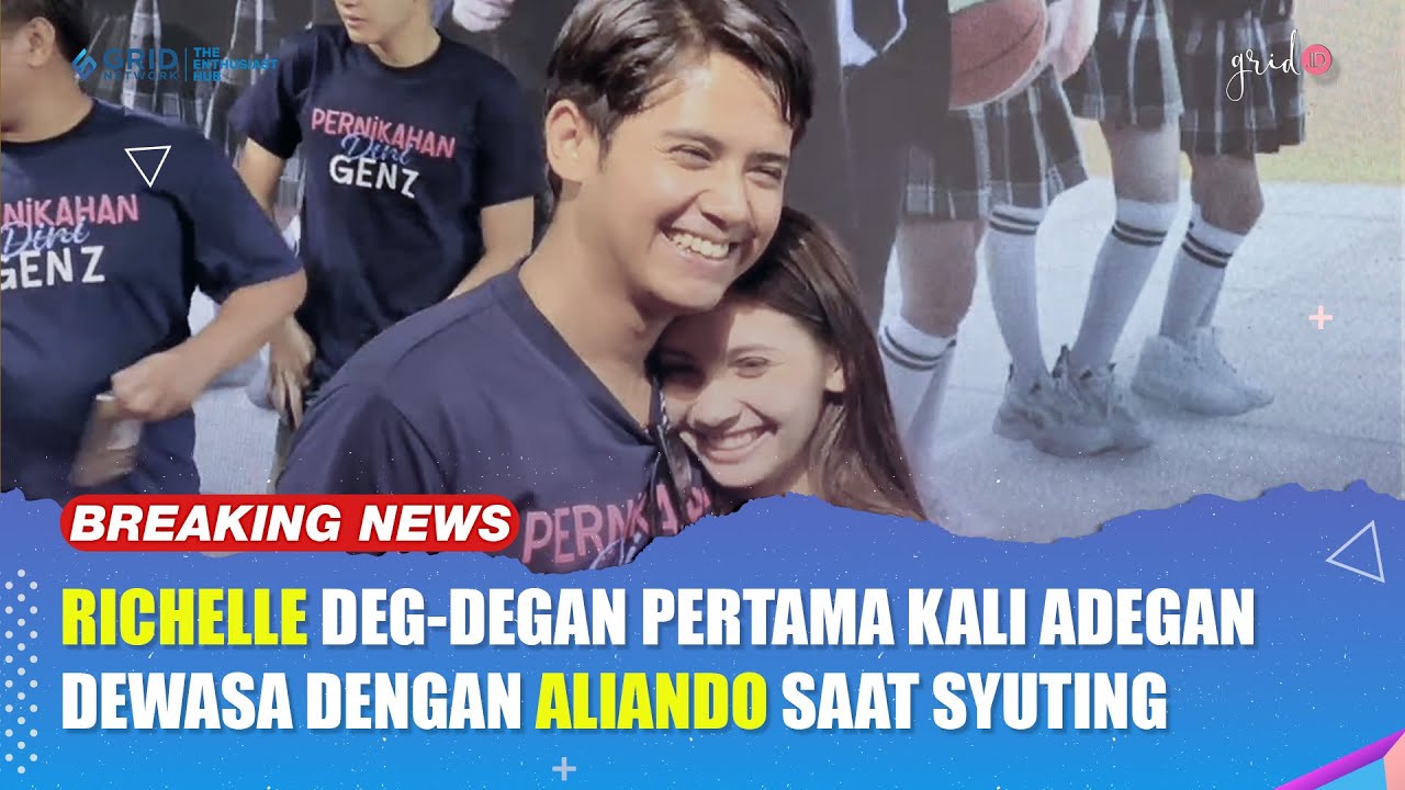 Richelle Skornichi Dibikin Deg Degan Beradegan Dewasa Dengan Aliando Saat Syuting Sinetron